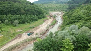 Sinopta zarar gören drenaj sistemi onarılıyor