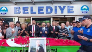 Söke Belediye Başkanı Tuncel gözyaşları ve dualarla son yolculuğuna uğurlandı