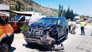 Sökede trafik kazası: 1 yaralı
