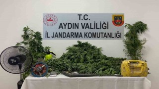 Sökede uyuşturucu imalathanesine baskın: 1 gözaltı