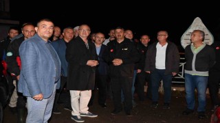 Su baskını yaşayan Akhisarda ekiplerin çalışması takdir topladı