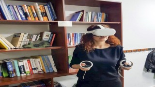 SUBÜde Metaverse ortamında ders yapıldı