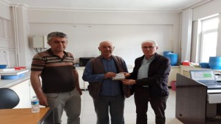 Sungurluda ilk arpa ürünü borsaya geldi