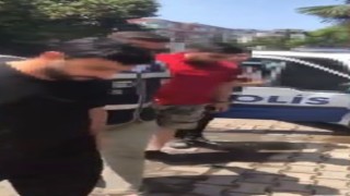 Sürücüyü darp eden iki kişi polis ekipleri tarafından yakalandı