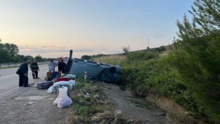 Tokatta bayram yolcuğunda kaza: 4 yaralı