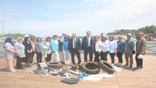 Trabzonda Çevre Gününde dip temizliği yapıldı