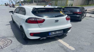 Trafikte tehlikeli hareketler sergileyen 5 şahsa para cezası yağdı