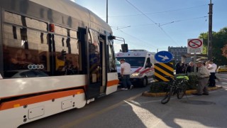 Tramvay kazası şehir içi ulaşımı aksattı