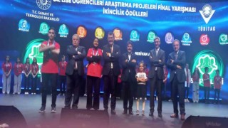 TÜBİTAK yarışmasında Erzurumu gururlandırdılar
