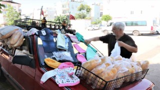 Tuncer öğretmen 20 yıldır 200 ekmek dağıtmadan derse girmiyor