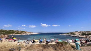 Turizm cenneti Bozcaadada Akvaryum Koyuna giriş ücreti krizi yaşandı