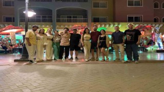 Türk oyuncular Kızıldenizde tatil keyfi yaptı