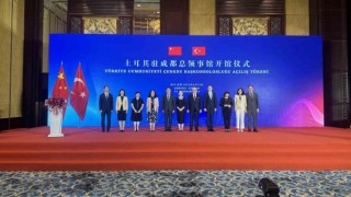 Türkiyenin Chengdu Başkonsolosluğu açıldı