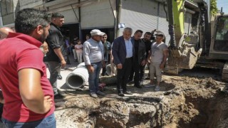Ulubatlı Hasan Mahallesinin altyapısı yenileniyor