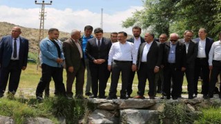 Vali Çiçek Develiyi ziyaret etti