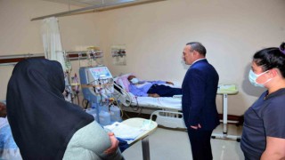Vali Öner, yol kontrol noktalarını ziyaret etti