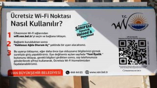 Vanda 96 noktaya ücretsiz wi-fi hizmeti