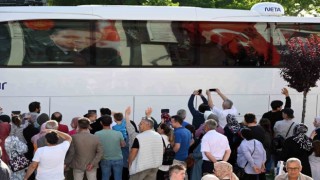 Yalovada hacı adayları dualarla uğurlandı