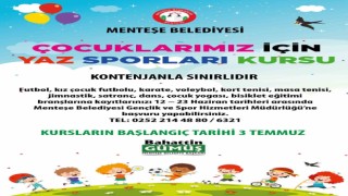 Yaz sporları kursuna kayıtlar başladı