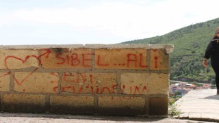 Yerden 226 metre yükseklikte vandallığı görenler ‘pes dedi