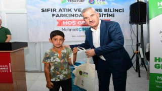 Yeşilyurt Belediyesinden Sıfır atık ve çevre bilinci programı