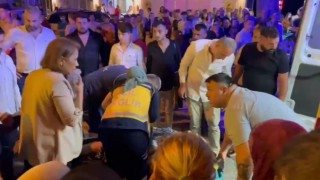 Yolun karşısına geçmek isteyen yayaya minibüs çarptı