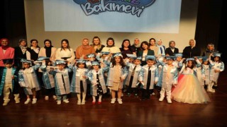Yozgat Belediyesi Gündüz Bakımevi ve Kreşi ilk mezunlarını verdi