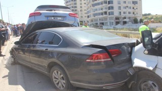 Zincirleme kazada bir kişi yaralandı