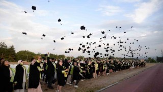 Ziraat Fakültesinde kepler mezuniyet için fırlatıldı