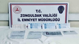 Zonguldakta tefeci operasyonunda gözaltına alınan 2 şüpheli adliyede