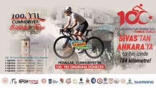 100.Yıl Cumhuriyet Bisiklet Turunun 2. etabında bisikletçiler, Amasyadan Havzaya pedal çevirecek
