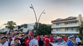 15 Temmuz Milli Birlik ve Beraberlik günü Yüzyılın Kahramanları teması ile Marmariste kutlandı