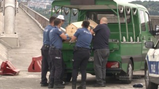 15 Temmuz Şehitler Köprüsünde feci kaza: Motosikletli hayatını kaybetti