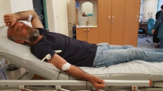 22 yıldır aralıksız kan bağışında bulunuyor