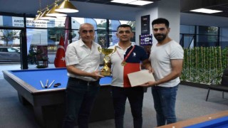 3 Bant Bilardo Bölge Şampiyonası Elazığda düzenlendi