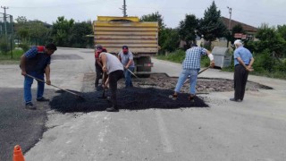 5 Mahallede asfalt çalışmaları sürüyor