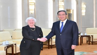 ABD Hazine Bakanı Yellen, Çin Başbakanı Li ile bir araya geldi