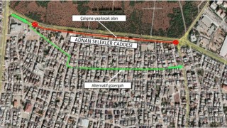Adnan Selekler Caddesi beş gün trafiğe kapalı
