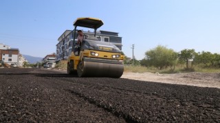 Altınkumda asfalt çalışmalarına hız verildi