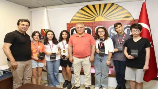 ALTSO Başkanı Erdemden, LGS birincilerine altın