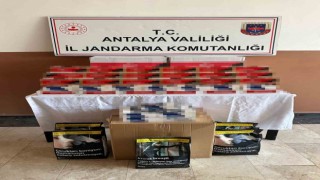 Antalyada kaçak tütün baskını