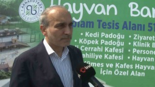 Arnavutköyde sokak hayvanları için dev proje: 51 bin 500 metrekarelik alanın temeli atıldı