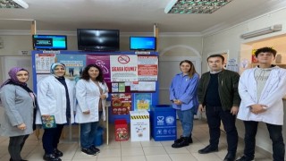 Atakumda 6 ayda 400 kg atık ilaç toplandı