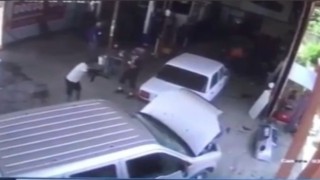 Av tüfeğiyle iş yerini bastı: 1 yaralı