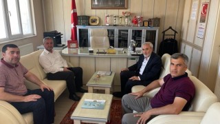 Aydın İl Müftüsü Güneş, Bozdoğan ilçe Müftüsü Yıldırım ile görüştü