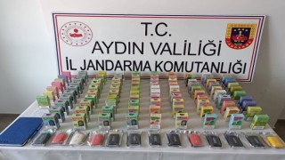 Aydında 110 adet elektronik sigara ele geçirildi