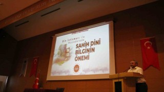 Aydında Din İstismarı İle Mücadelede Sahih Dini Bilginin Önemi konferansı düzenlendi