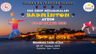 Badminton Analig Ege Grup müsabakaları Aydında başlıyor