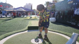 Bağcılarda mini golf etkinliği düzenlendi