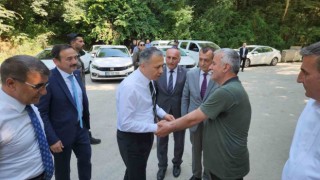 Bakan Yerlikaya ile gurbetçi arasında sel muhabbeti